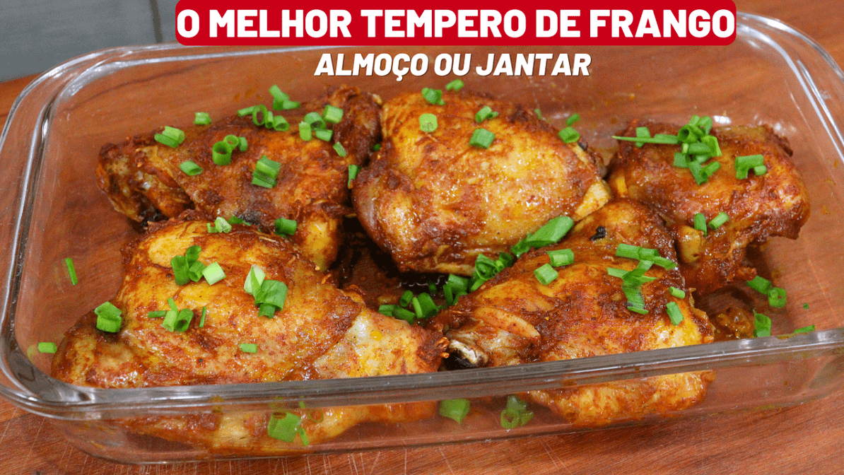 FRANGO Suculento e Fácil para Almoço ou Jantar!