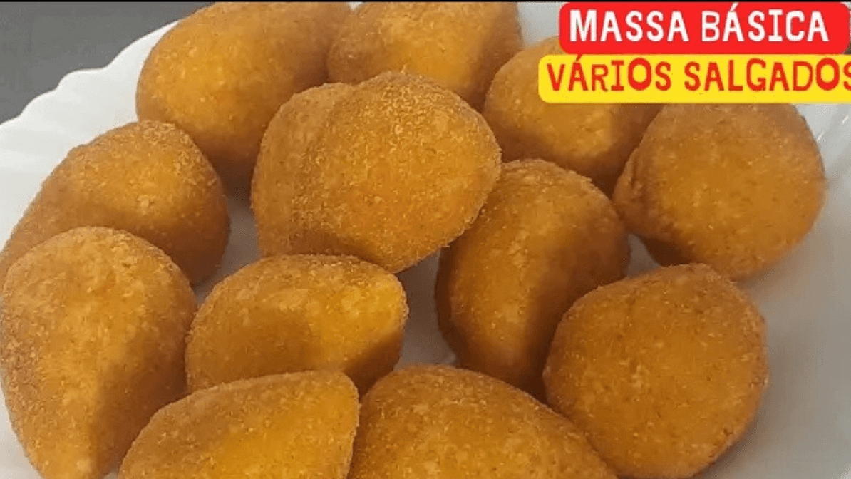 Massa Básica para Salgados: Receita Perfeita para Coxinhas.