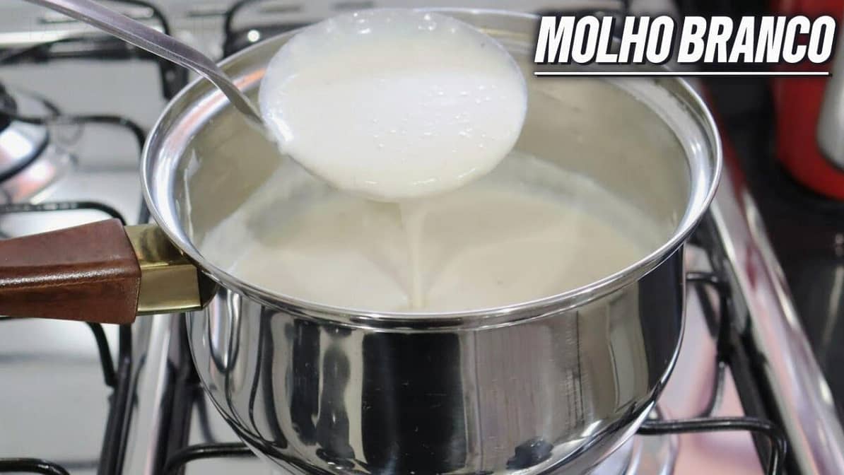 Receita de Molho Branco Cremoso! Aprenda o Melhor Molho Béchamel.