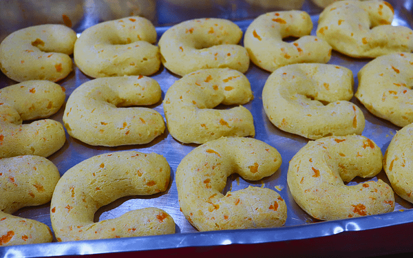 Biscoito de Polvilho com Fubá perfeita para seu café da manhã.