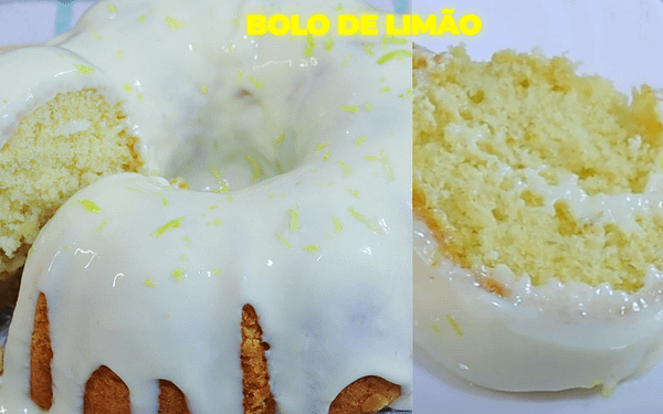 Bolo de Limão Fofinho com Cobertura Azedinha — Receita Fácil e Rápida