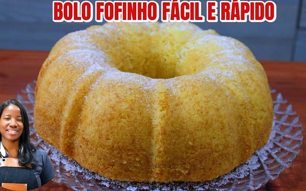 Bolo de Iogurte Natural: Perfeito para o Café da Manhã
