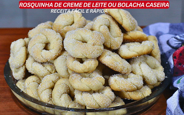 Rosquinha Caseira: Receita Econômica que Derrete na Boca
