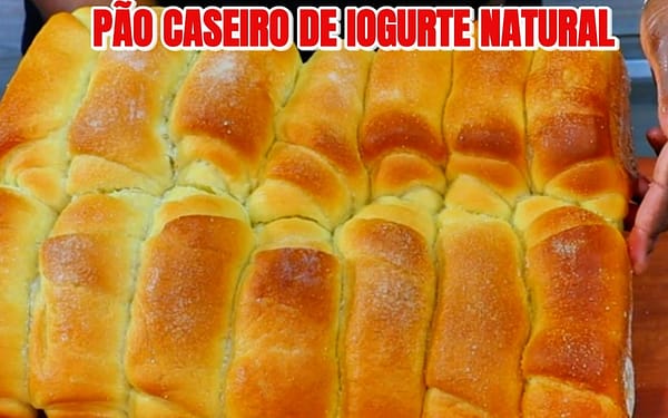 Pão de Iogurte Natural Delicioso e Macio