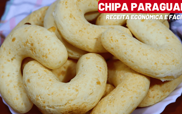 Chipa paraguaia: Receita perfeita de biscoito de polvilho.