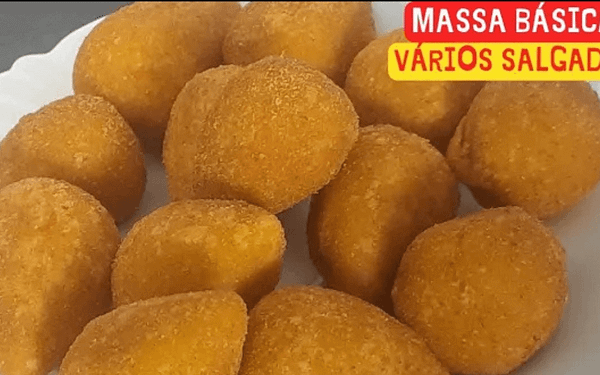 Massa Básica para Salgados: Receita Perfeita para Coxinhas.