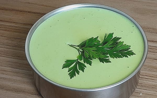 Receita fácil de molho verde igual ao da lanchonete