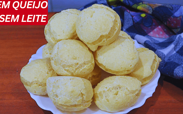 Biscoito de Polvilho Assado – Sem Queijo e Sem Leite