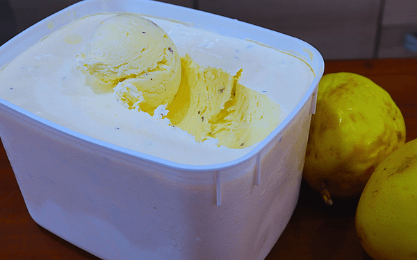 Sorvete Caseiro de Maracujá: Super Cremoso e Refrescante com Gelatina