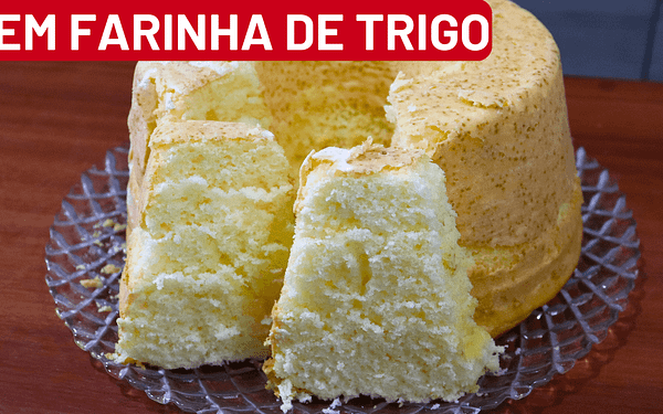 Bolo Fofo Sem Farinha de Trigo – Receita Fácil