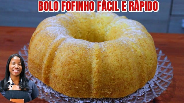 Bolo de Iogurte Natural: Perfeito para o Café da Manhã 1 BOLO FOFO