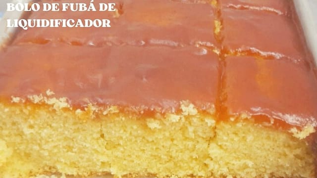 Bolo de Fuba Fofinho Receita Deliciosa e Facil 🍰 scaled