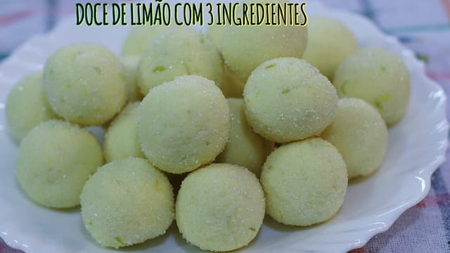 Docinho de Limão Fácil: Apenas 3 Ingredientes 1 Docinho de limão fácil com apenas 3 ingredientes. Receita prática, rápida e deliciosa, sem ir ao fogo. Aprenda como fazer hoje mesmo!