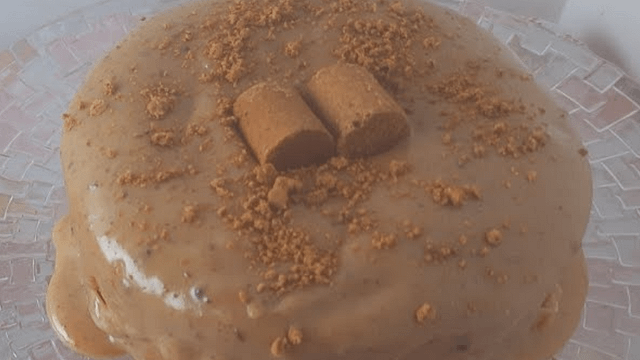 bolo de paçoquinha