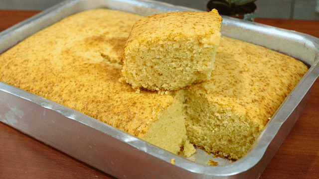 Receita Fácil de Bolo de Fubá Fofinho e Delicioso 1 BOLO DE FUBA FOFINHO E UMIDO