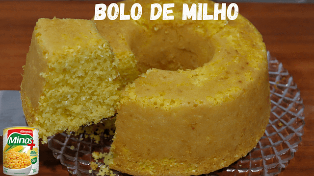 Bolo: Descubra A Receita Do Bolo De Milho Espetacular 1 BOLO DE MILHO