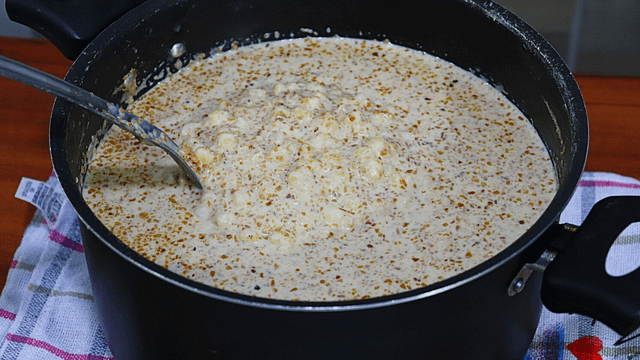 RECEITA DE CANJICA TRADICIONAL FÁCIL E DELICIOSA. 1 CANJICA CREMOSA