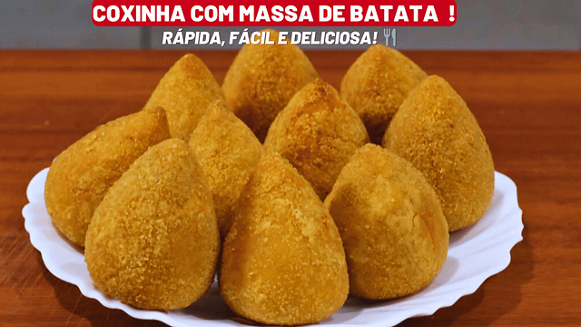 COXINHA COM MASSA DE BATATA: Receita Fácil e Deliciosa. 1 O melhor tempero de frango 1