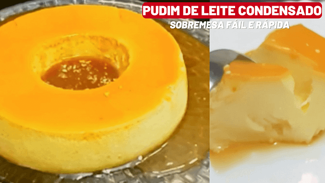 Pudim de Leite Condensado: Sobremesa dos Sonhos 1 Pudim Cremoso Sem Furinho . Receita Perfeita para Sua Sobremesa
