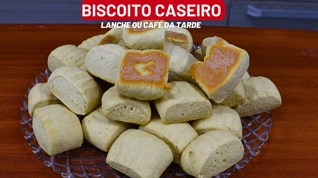 biscoito ou bolacha caseira