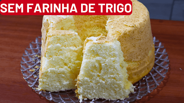 Bolo Fofo Sem Farinha de Trigo – Receita Fácil 1 sucedido